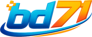 bd71 সবুজ থিমের লোগো
